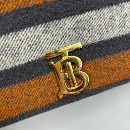 Burberry Small Lola Crossbody Bag House Check Brown Black Grey