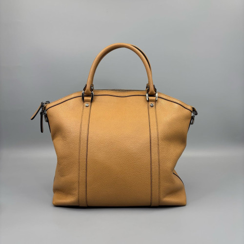 Gucci Dome Grained Calfskin Khaki
