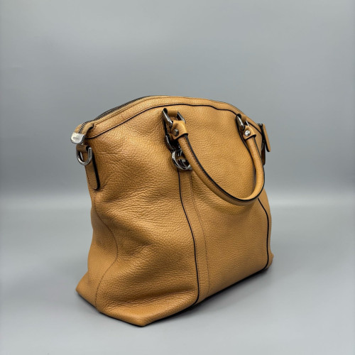 Gucci Dome Grained Calfskin Khaki