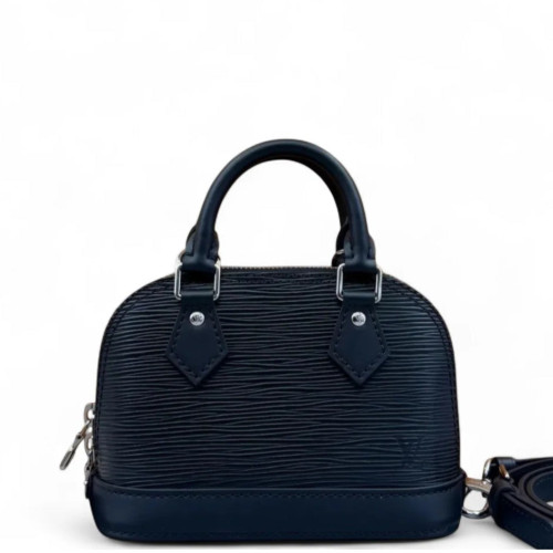 Louis Vuitton Nano Alma Epi Black