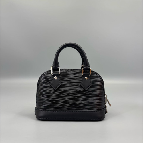 Louis Vuitton Nano Alma Epi Black