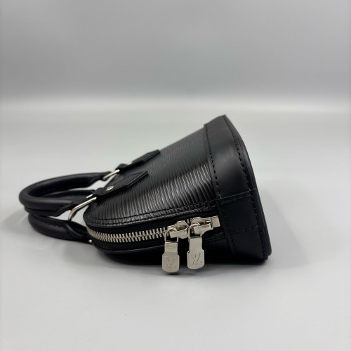 Louis Vuitton Nano Alma Epi Black