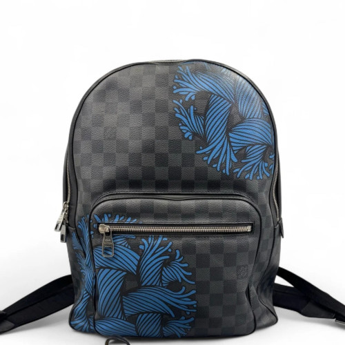 Louis Vuitton Josh Backpack Damier Graphite Black