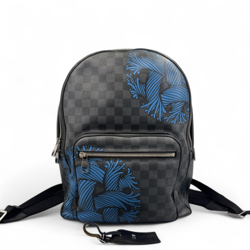 Louis Vuitton Josh Backpack Damier Graphite Black