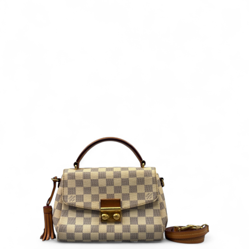 Louis Vuitton Croisette Damier Azur White