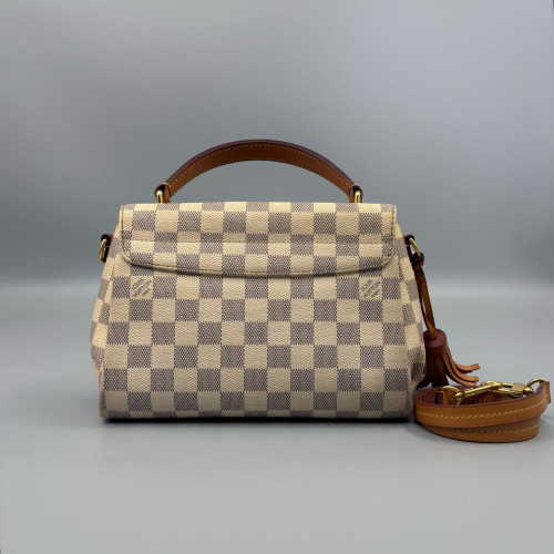 Louis Vuitton Croisette Damier Azur White