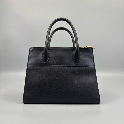 Prada Medium Esplanade Saffiano Calfskin Black