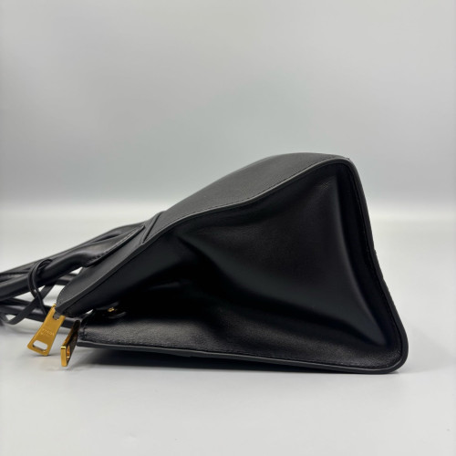 Prada Medium Esplanade Saffiano Calfskin Black