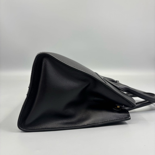 Prada Medium Esplanade Saffiano Calfskin Black