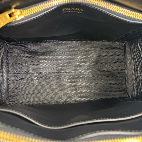 Prada Medium Esplanade Saffiano Calfskin Black