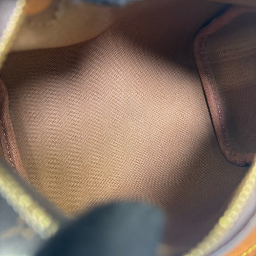 Louis Vuitton Nano Speedy Bandouliere Monogram Brown