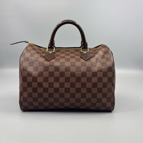 Louis Vuitton Speedy 30 Damier Ebene Brown