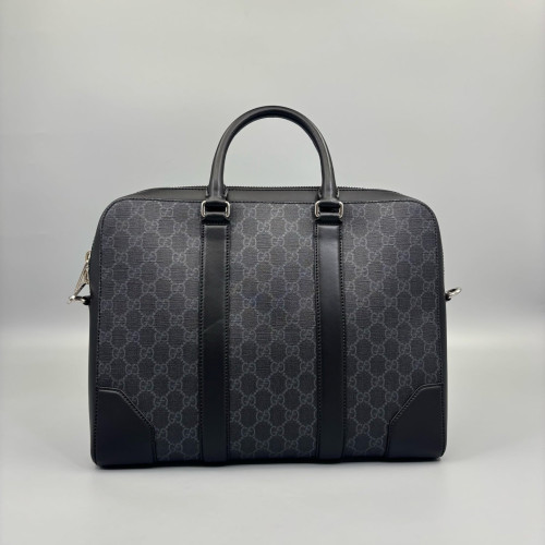 Gucci Briefcase GG Supreme Monogram Black