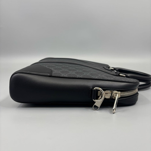 Gucci Briefcase GG Supreme Monogram Black
