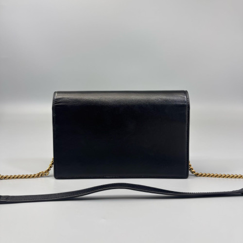 Yves Saint Laurent Small Kate Crossbody Bag Calfskin Black
