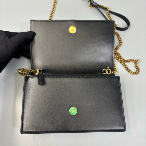 Yves Saint Laurent Small Kate Crossbody Bag Calfskin Black