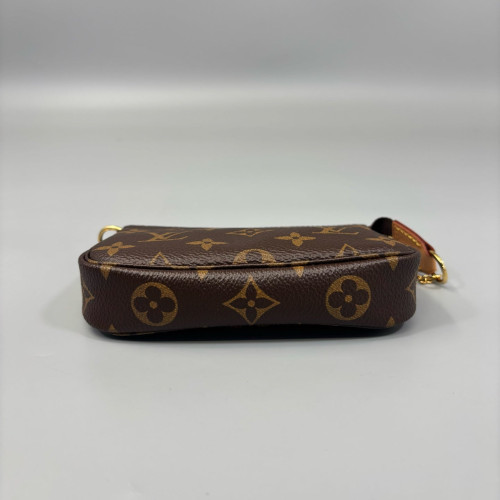 Louis Vuitton Mini Pochette Accessories Monogram Brown