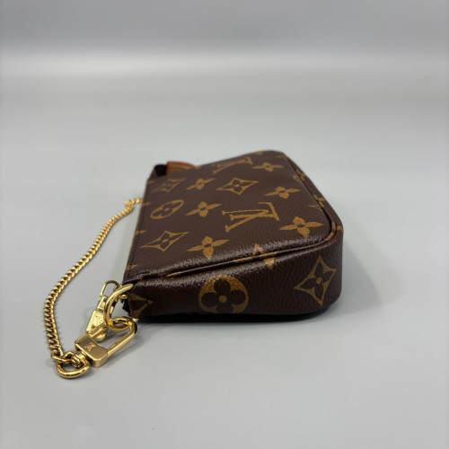Louis Vuitton Mini Pochette Accessories Monogram Brown