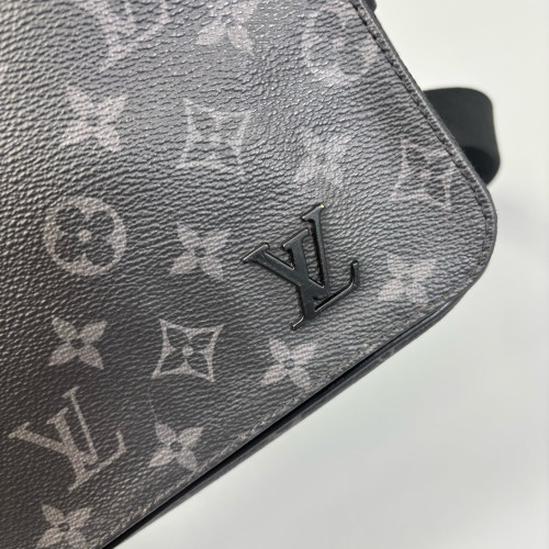 Louis Vuitton District Messenger Bag PM Monogram Eclipse Black