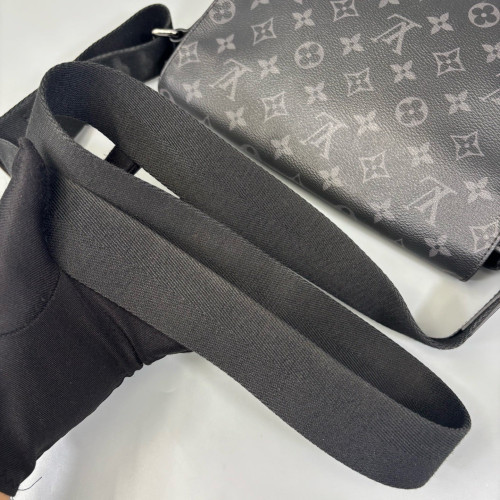 Louis Vuitton District Messenger Bag PM Monogram Eclipse Black
