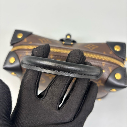 Louis Vuitton Petite Malle Souple Monogram Brown