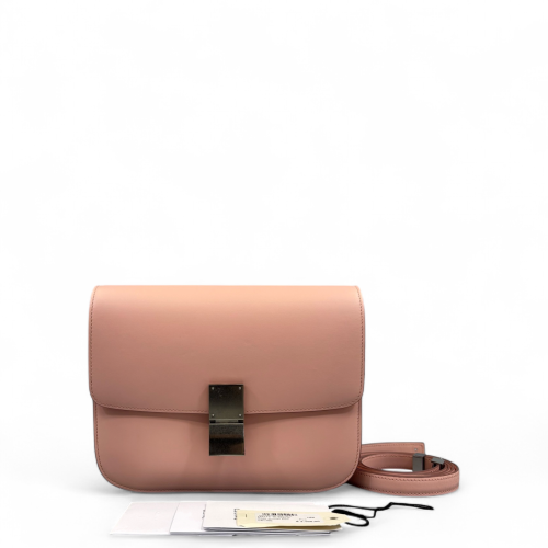 Celine Medium Classic Box Smooth Calfskin Pink