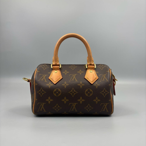 Louis Vuitton Speedy Bandouliere 20 Monogram Brown