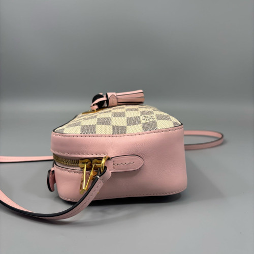 Louis Vuitton Saintonge Damier Azur White Pink