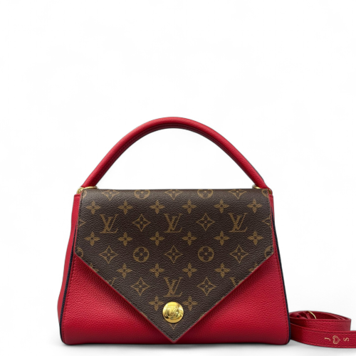 Louis Vuitton Double V Bag Monogram Red
