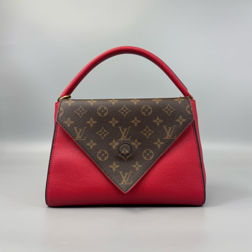 Louis Vuitton Double V Bag Monogram Red