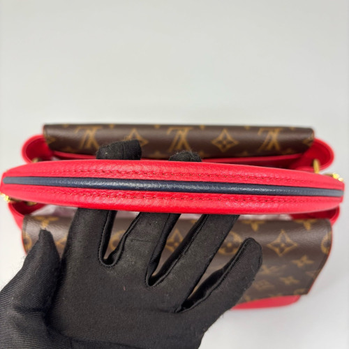 Louis Vuitton Double V Bag Monogram Red