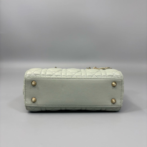 Dior Small Lady Dior Lambskin Light Green