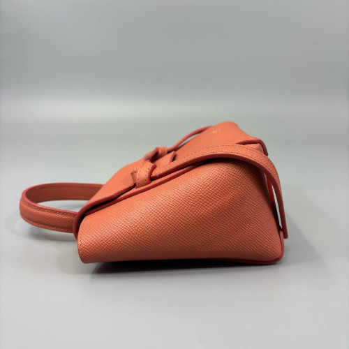 Celine Pico Belt Bag Grained Calfskin Brick Red
