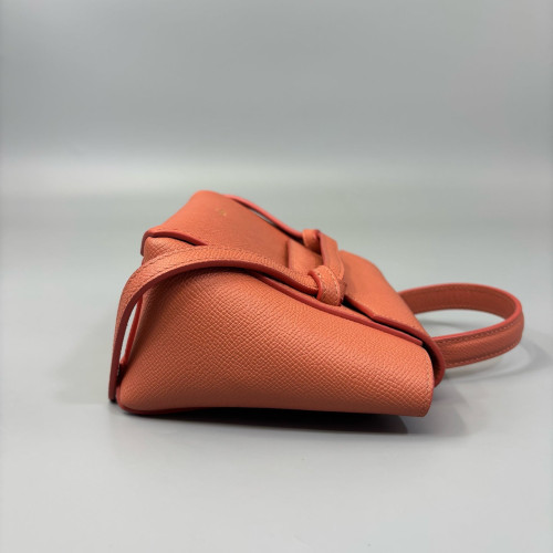 Celine Pico Belt Bag Grained Calfskin Brick Red