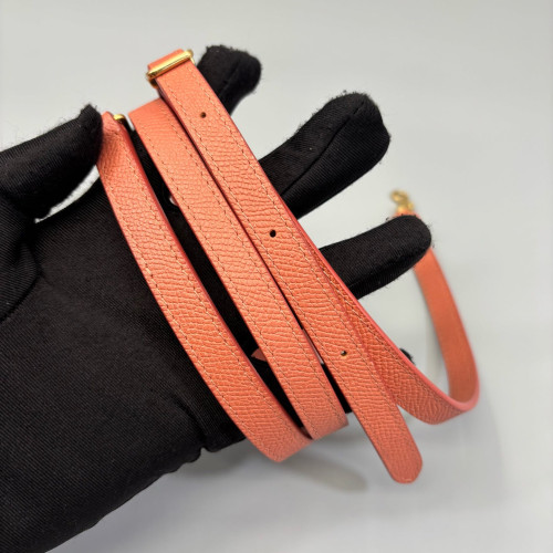 Celine Pico Belt Bag Grained Calfskin Brick Red