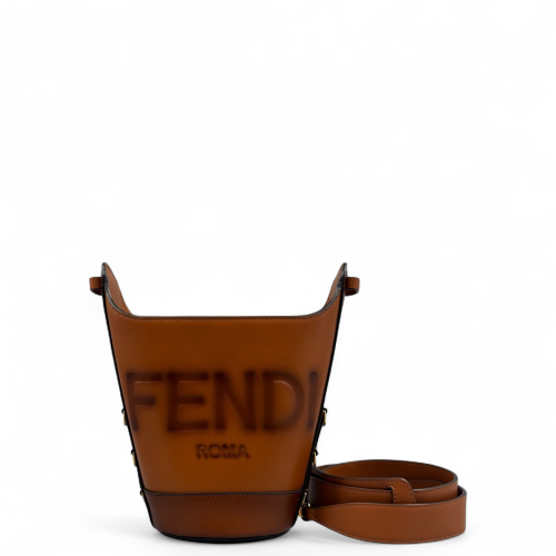 Fendi Bucket Calfskin Tan