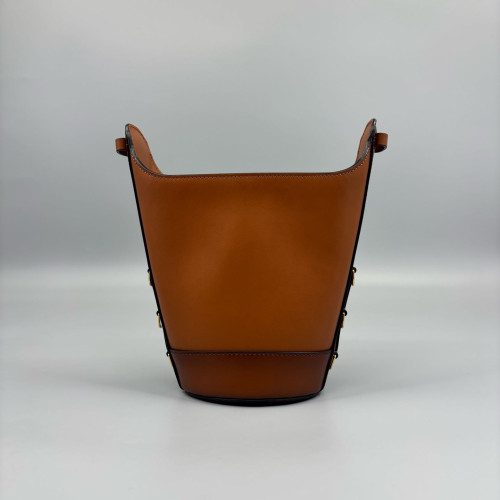 Fendi Bucket Calfskin Tan