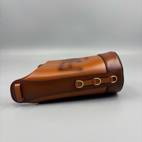 Fendi Bucket Calfskin Tan