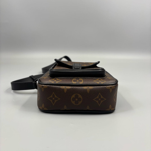 Louis Vuitton Christopher Wearable Wallet Monogram Macassar Brown