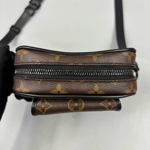 Louis Vuitton Christopher Wearable Wallet Monogram Macassar Brown