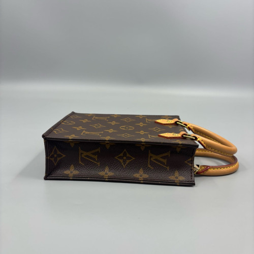 Louis Vuitton Petite Sac Plat Monogram Brown