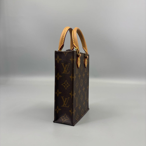 Louis Vuitton Petite Sac Plat Monogram Brown
