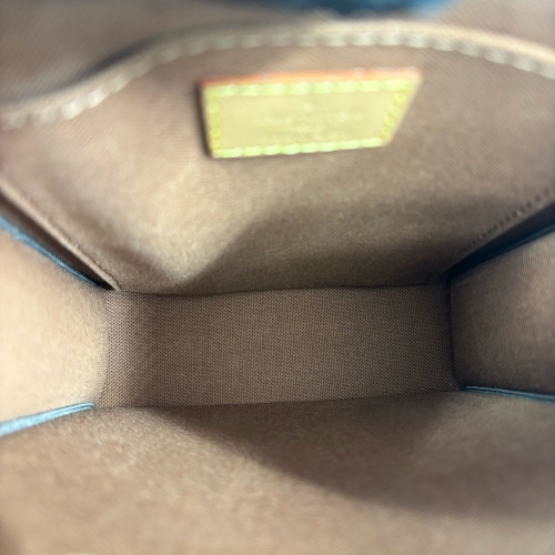 Louis Vuitton Petite Sac Plat Monogram Brown