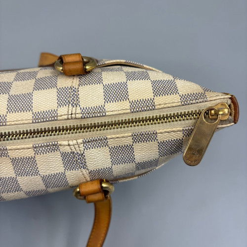 Louis Vuitton Totally PM Damier Azur White Grey