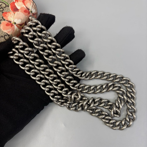 Gucci Mini Dionysus GG Supreme Monogram Blooms Brown Red Pink