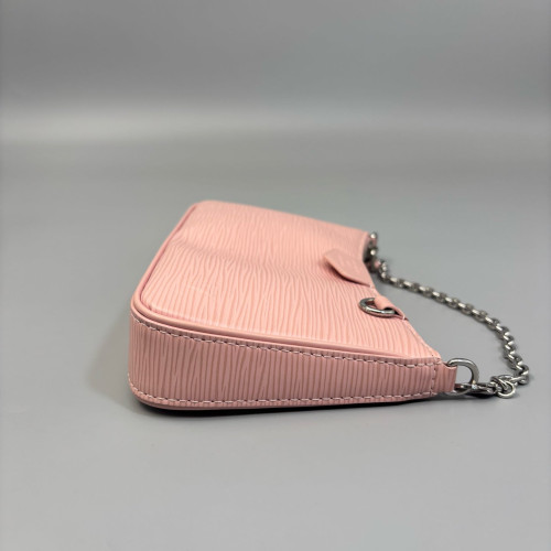 Louis Vuitton Easy Pouch On Strap Epi Pink