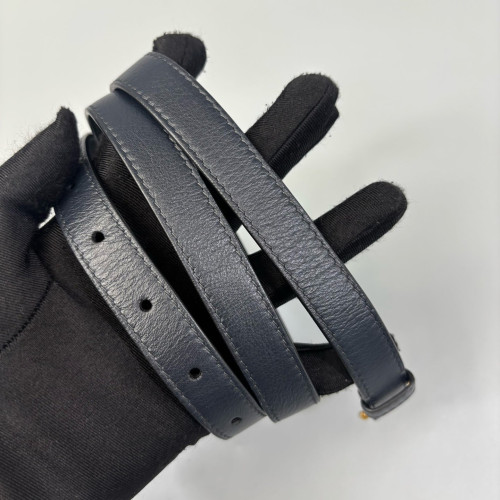 Dior Slim Saddle Pouch Oblique Black Beige Navy
