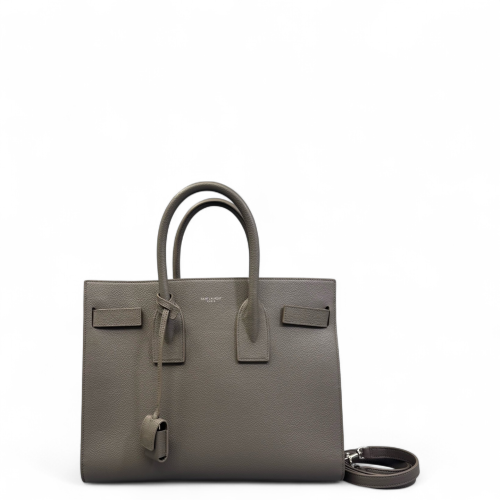 Yves Saint Laurent Small Sac De Jour Calfskin Grey