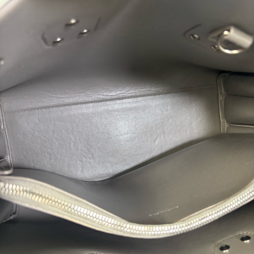 Yves Saint Laurent Small Sac De Jour Calfskin Grey