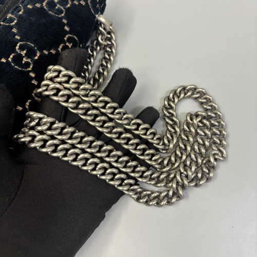 Gucci Crystal Small Dionysus Velvet Black
